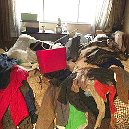 ゴミ屋敷の写真