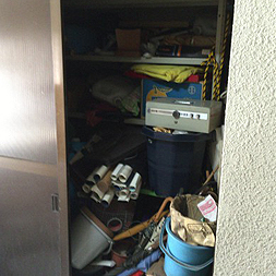 ゴミ屋敷の写真