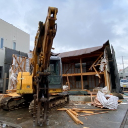 家屋解体工事の写真