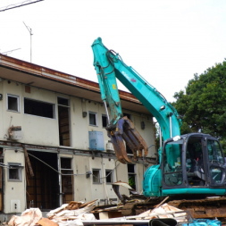 家屋解体工事の写真